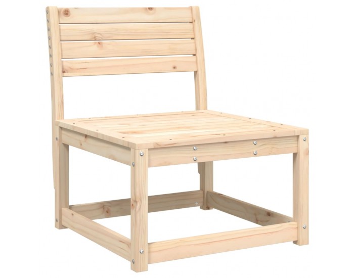 Sonata H Градински дивани с възглавници, 2 бр, борово дърво масив