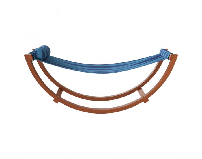Sonata H Люлеещ се хамак за деца плат със сини ивици