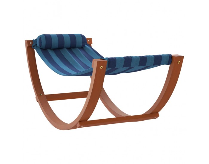 Sonata H Люлеещ се хамак за деца плат със сини ивици