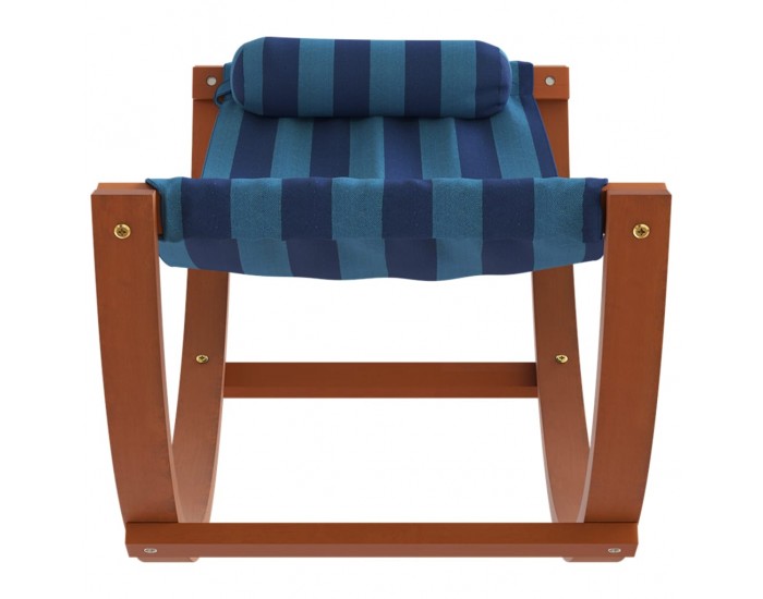 Sonata H Люлеещ се хамак за деца плат със сини ивици