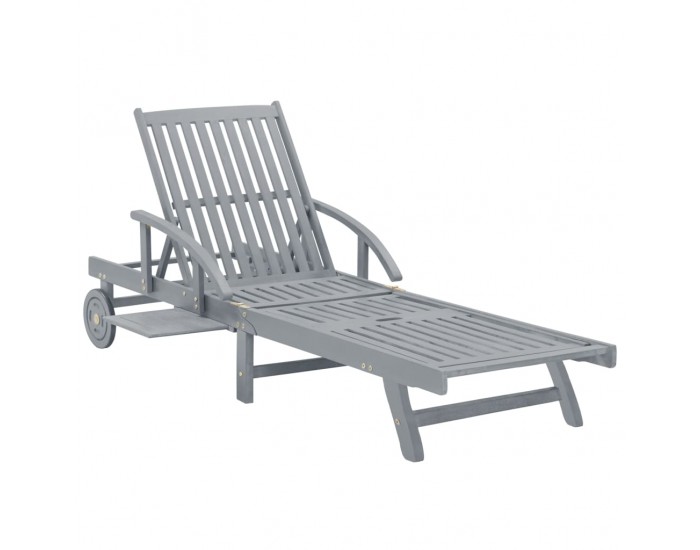 Sonata H Градински шезлонг с шалте, акациево дърво масив