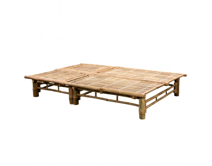 Sonata H 2-местен шезлонг с шалтета, бамбук