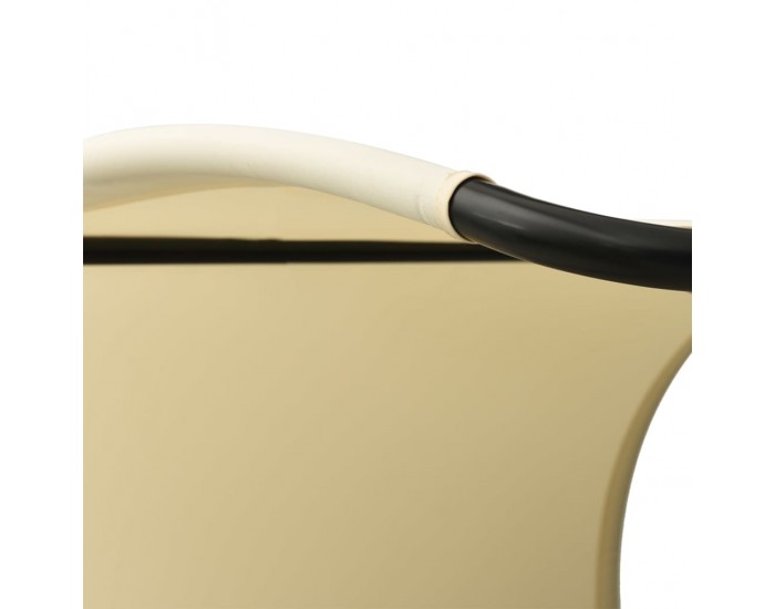 Sonata H Двоен шезлонг със сенник, Textilene, таупе и кремаво