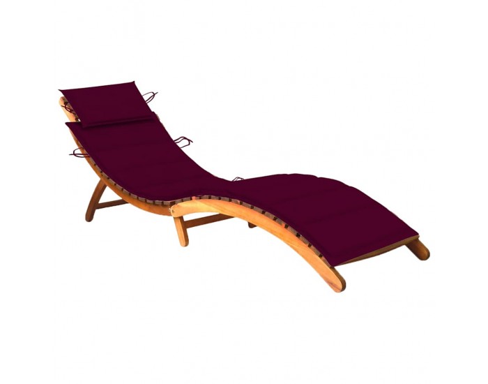 Sonata H Градински шезлонг с шалте, акациево дърво масив