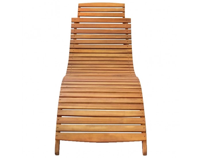 Sonata H Градински шезлонг с шалте, акациево дърво масив