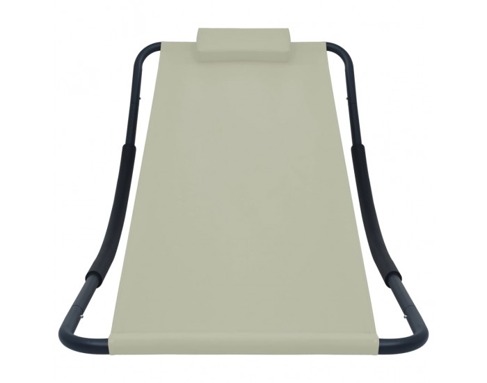 Sonata H Градинско легло, кремаво, 200x90 см, стомана