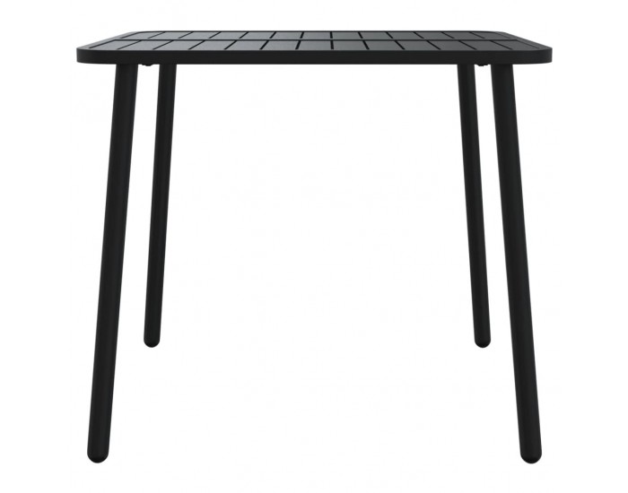 Sonata H Градинска маса антрацит 80x80x71 cм стомана