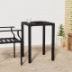 Sonata H Градинска маса антрацит 50x50x72 cм стомана