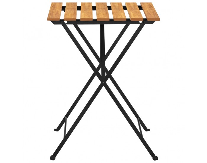 Sonata H Бистро маса, 55x54x71 см, акациево дърво масив