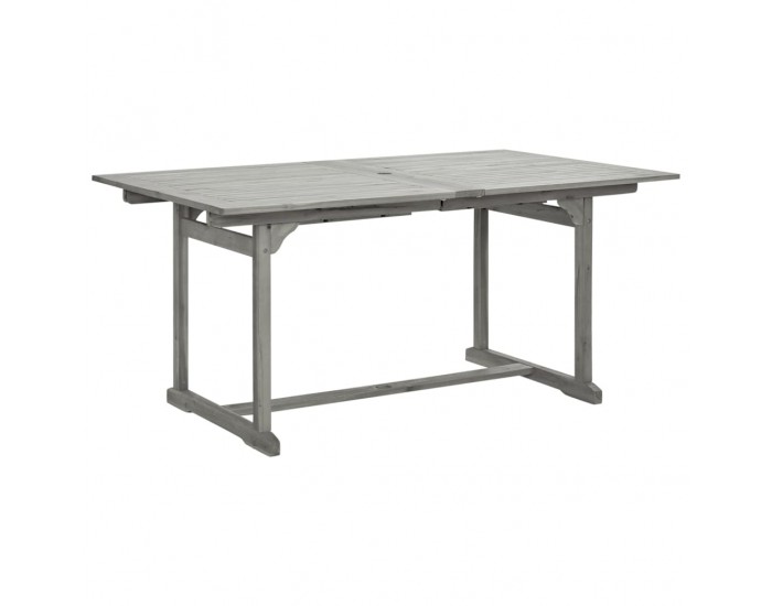 Sonata H Градинска трапезна маса, (160-240)x100x75 cм, акация масив