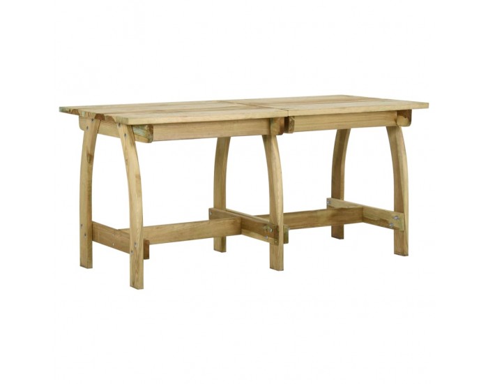 Sonata H Градинска маса, 160x74x75 см, импрегниран бор