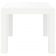 Sonata H Градинска маса, бяла, 59x47x40 см, PP