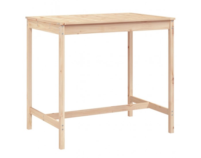 Sonata H Градинска маса, 121x82,5x110 см, борово дърво масив