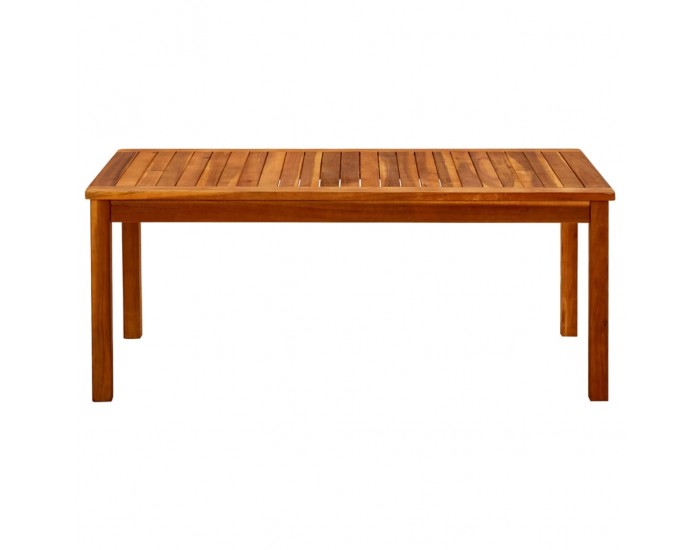 Sonata H Градинска кафе маса, 110x60x45 см, акация масив