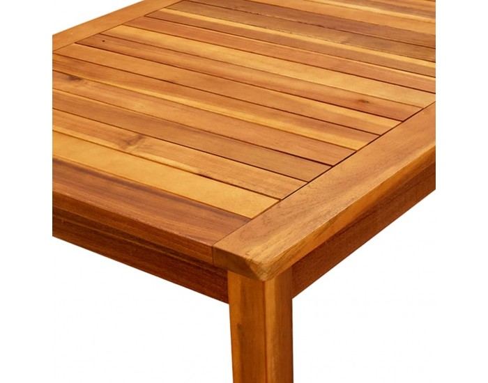 Sonata H Градинска кафе маса, 110x60x45 см, акация масив