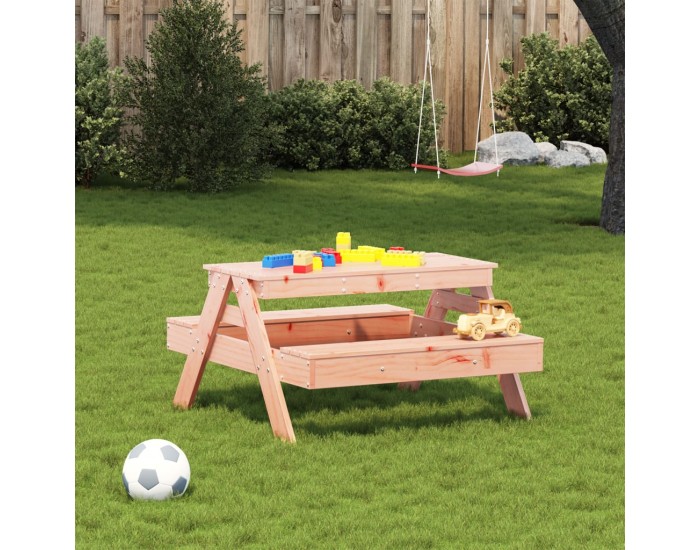 Sonata H Маса за пикник за деца 88x97x52 см дугласко дърво масив
