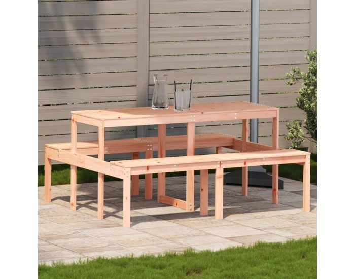 Sonata H Маса за пикник 160x134x75 см дугласко дърво масив