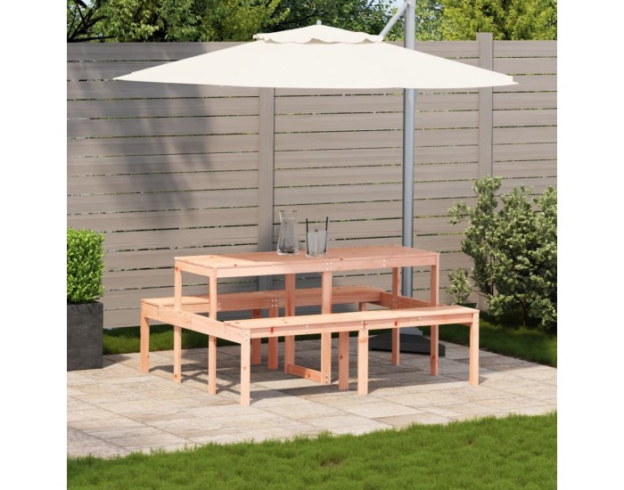 Sonata H Маса за пикник 160x134x75 см дугласко дърво масив