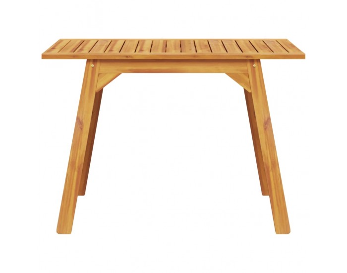 Sonata H Градинска трапезна маса 110x56x75 см масивна акация