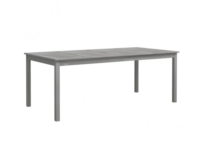 Sonata H Градинска маса, сива, 200x100x75 см, акация масив