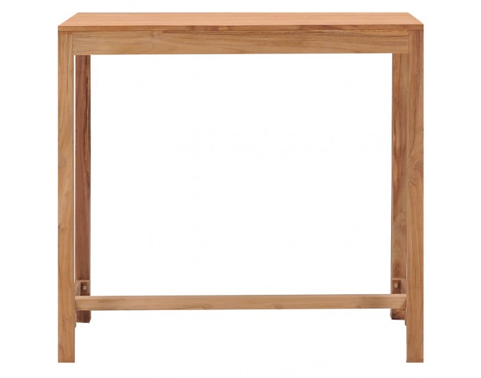 Sonata H Градинска бар табуретка 110x60x105 см тиково дърво масив