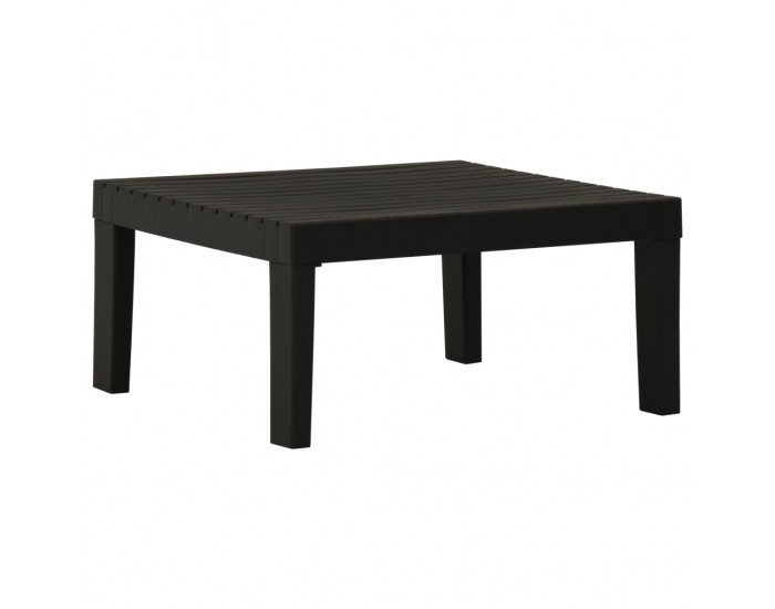 Sonata H Градинска лаундж маса, пластмаса, сива