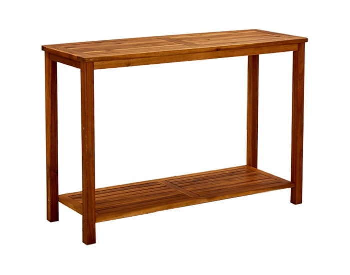Sonata H Градинска конзолна маса, 110x40x75 см, акациево дърво масив