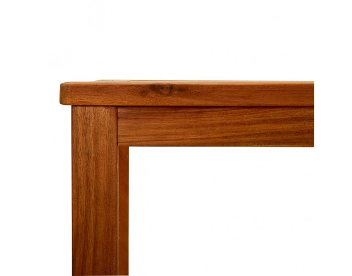 Sonata H Градинска конзолна маса, 110x40x75 см, акациево дърво масив