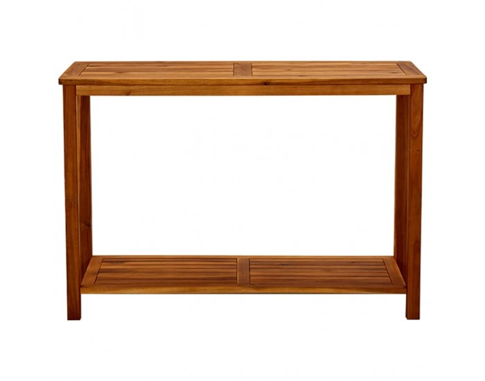 Sonata H Градинска конзолна маса, 110x40x75 см, акациево дърво масив