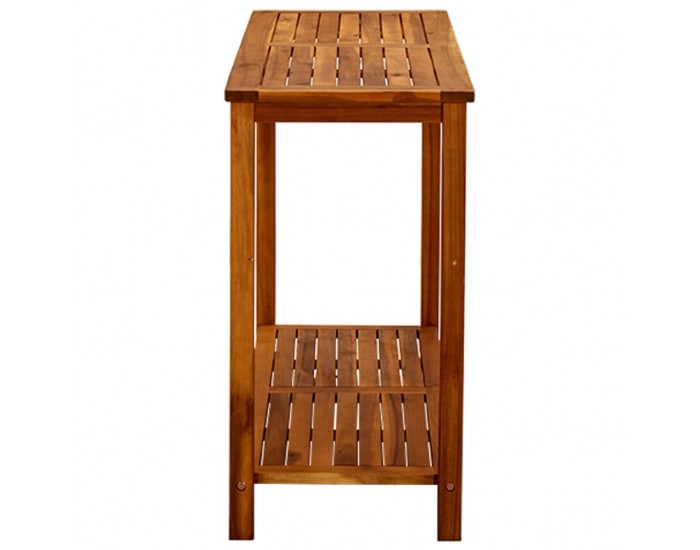 Sonata H Градинска конзолна маса, 110x40x75 см, акациево дърво масив