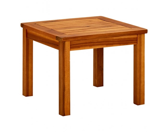 Sonata H Градинска кафе маса, 45x45x36 см, акация масив