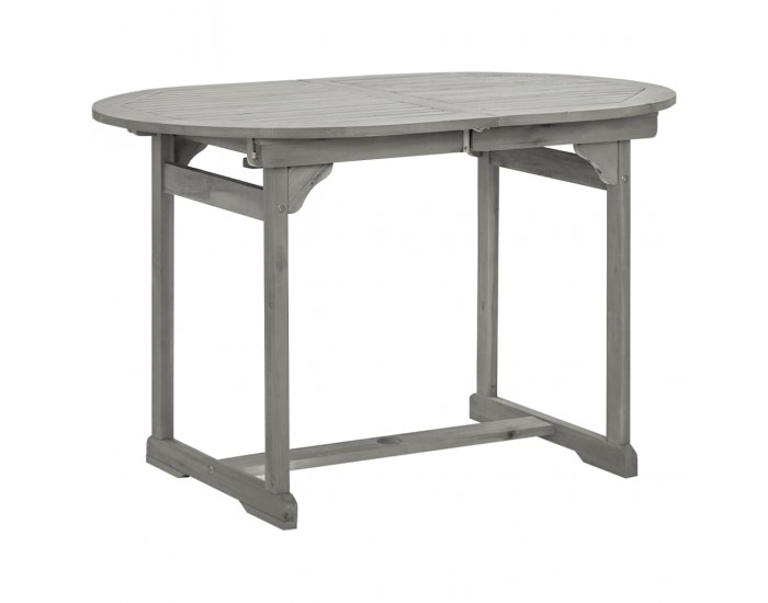 Sonata H Градинска трапезна маса (120-170)x80x75 cм акациево дърво масив