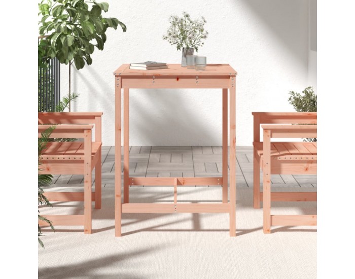 Sonata H Градинска маса, 82,5x82,5x110 см, дугласко дърво масив