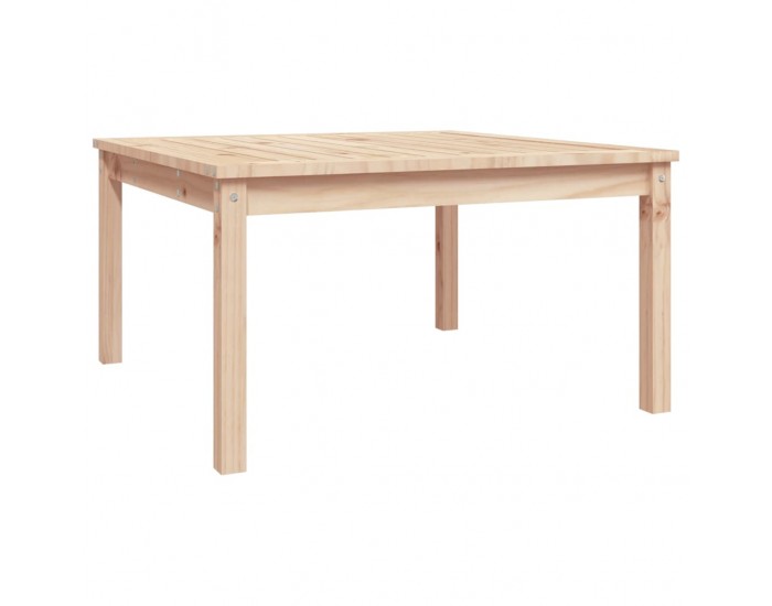 Sonata H Градинска маса, 82,5x82,5x45 см, борово дърво масив