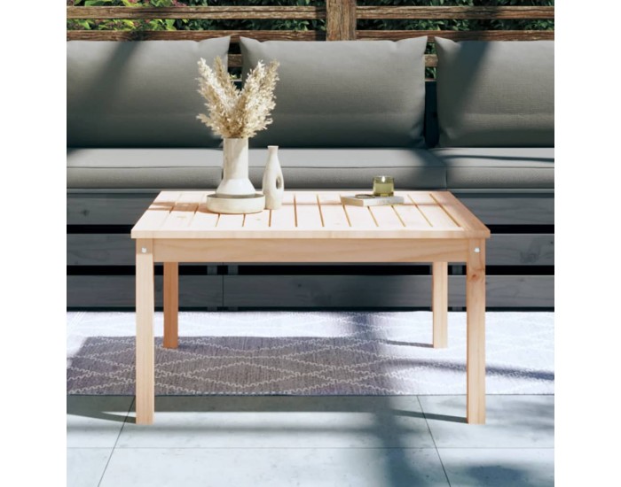 Sonata H Градинска маса, 82,5x82,5x45 см, борово дърво масив