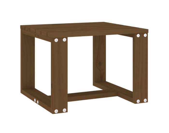 Sonata H Градинска помощна масичка меденокафява 40x38x28,5 см бор масив