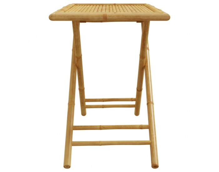 Sonata H Сгъваема градинска маса, 110x55x75 см, бамбук