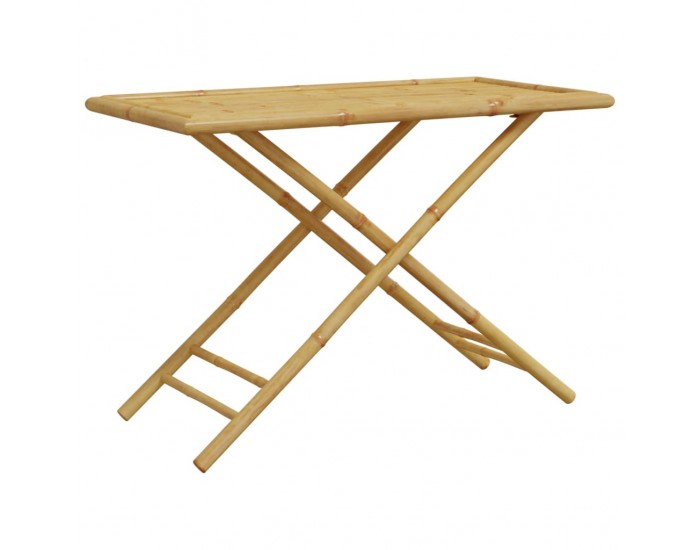 Sonata H Сгъваема градинска маса, 110x55x75 см, бамбук