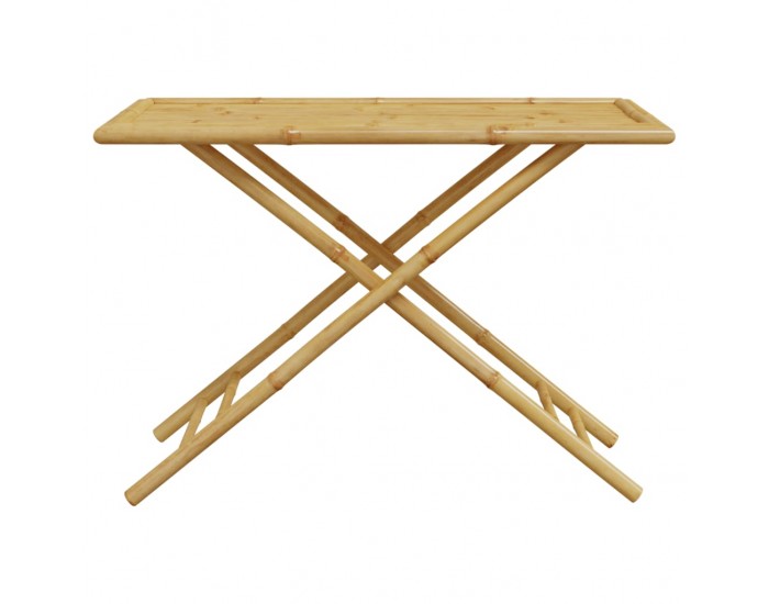 Sonata H Сгъваема градинска маса, 110x55x75 см, бамбук