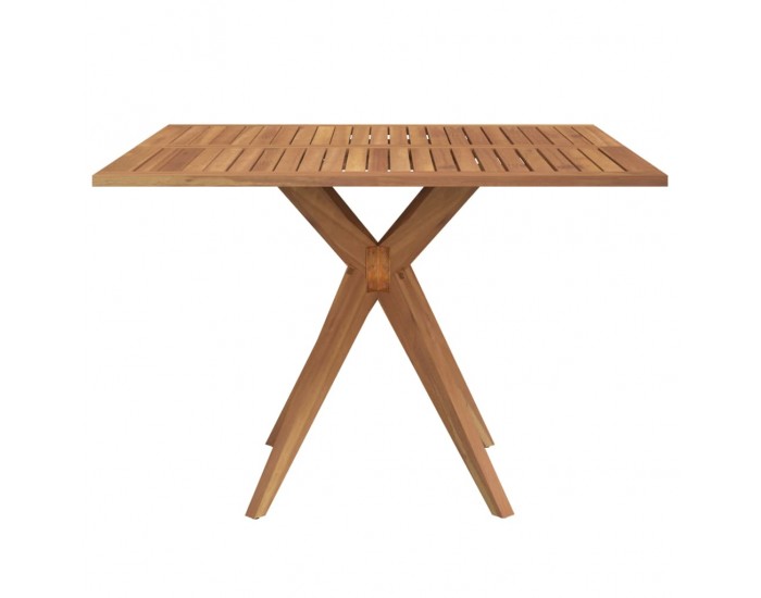 Sonata H Градинска квадратна маса, 110x110x75 см, акация масив