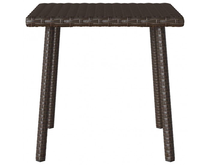 Sonata H Градинска масичка за кафе правоъгълна кафява 40x40x37 cm