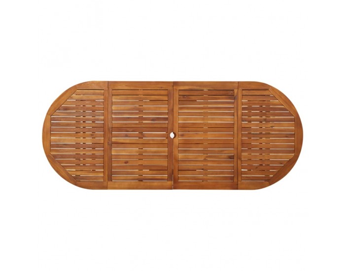 Sonata H Градинска трапезна маса, 220x90x75 cм, акациево дърво масив