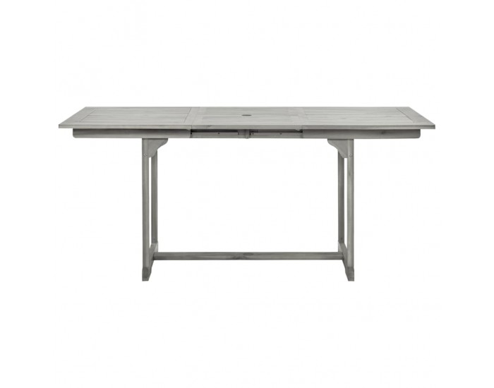 Sonata H Градинска трапезна маса (120-170)x80x75 cм акациево дърво масив