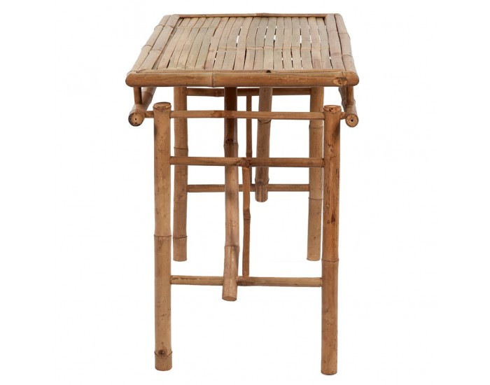 Sonata H Сгъваема градинска маса, 115x50x75 см, бамбук