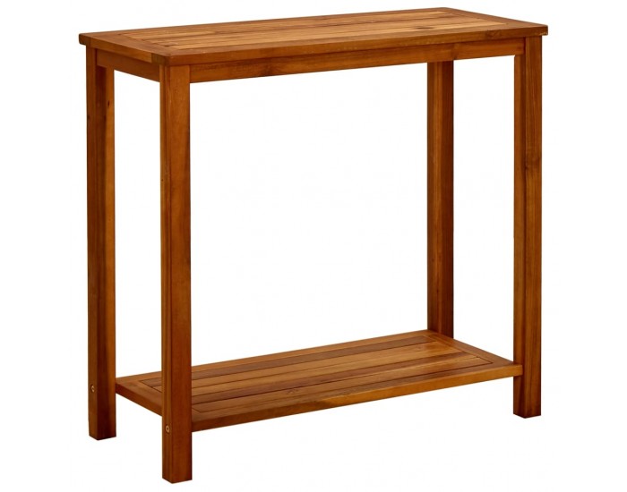 Sonata H Градинска конзолна маса, 80x35x75 см, акациево дърво масив