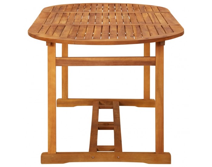 Sonata H Градинска трапезна маса, 180x90x75 cм, акациево дърво масив