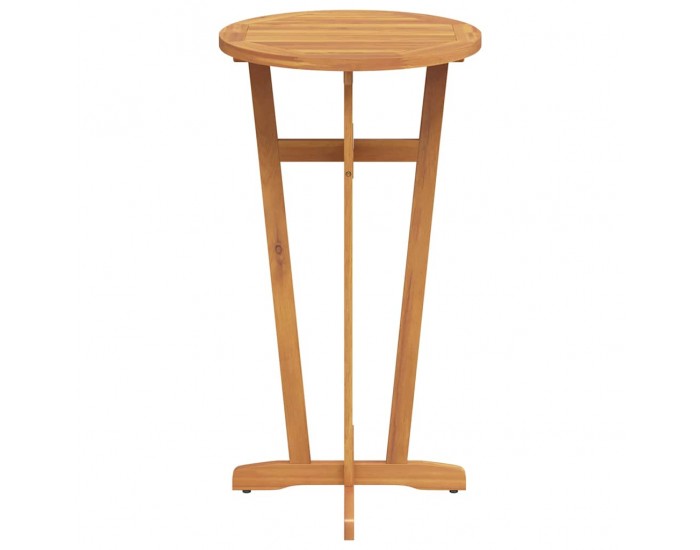 Sonata H Градинска бар маса Ø60x105 см масивна акация