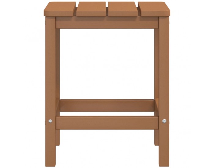 Sonata H Градинска маса Adirondack, кафява, 38x38x46 см, HDPE