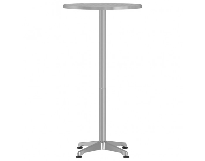 Sonata H Външна бар маса, регулируема, Ø59,5x70/114,5 см, алуминий
