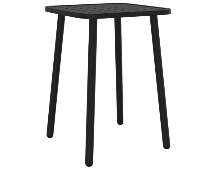 Sonata H Градинска маса антрацит 50x50x71 cм стомана